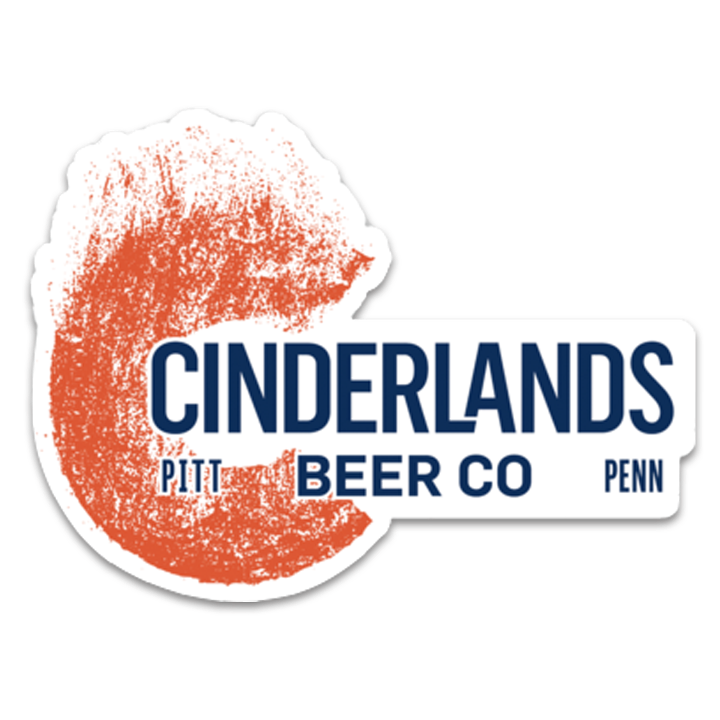 Cinderlands Orange C Sticker