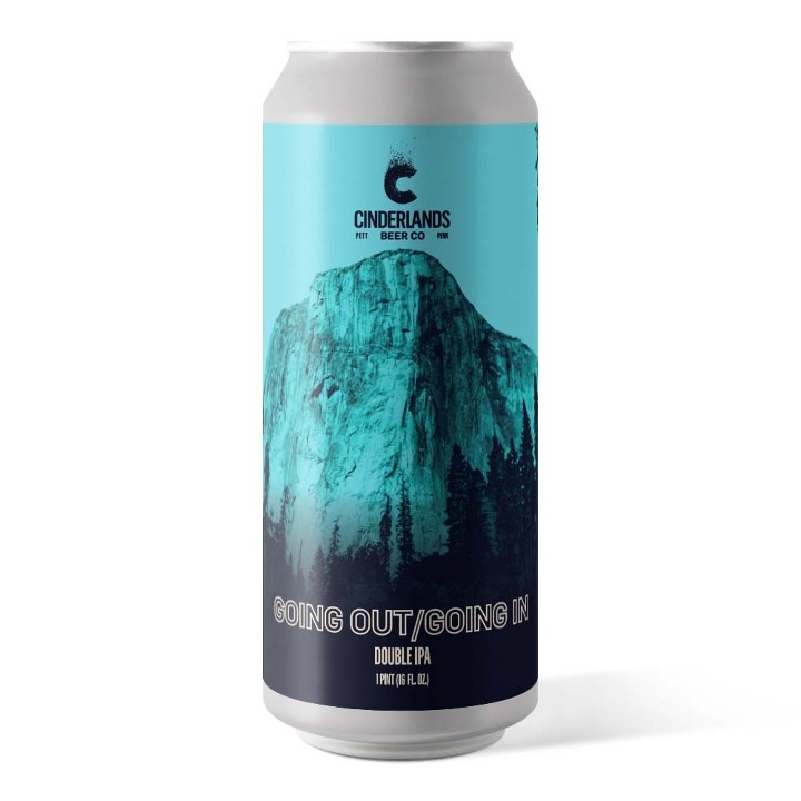 Going Out/Going In - Hazy DIPA - 16oz 4pack