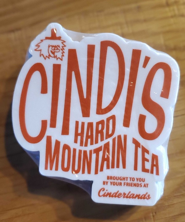 Cindi's Hard Mountain Tea Sticker