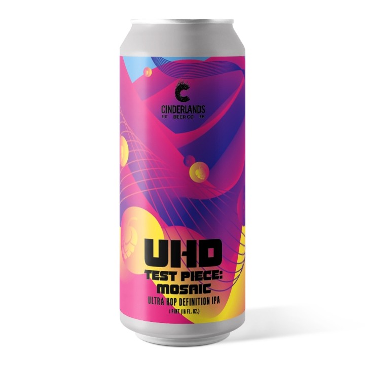 UHD Test Piece: Mosaic - Hazy IPA -  16oz 4pack