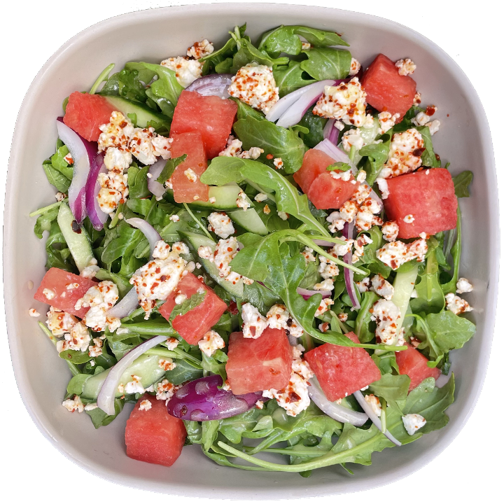 Watermelon + Spiced Feta Salad