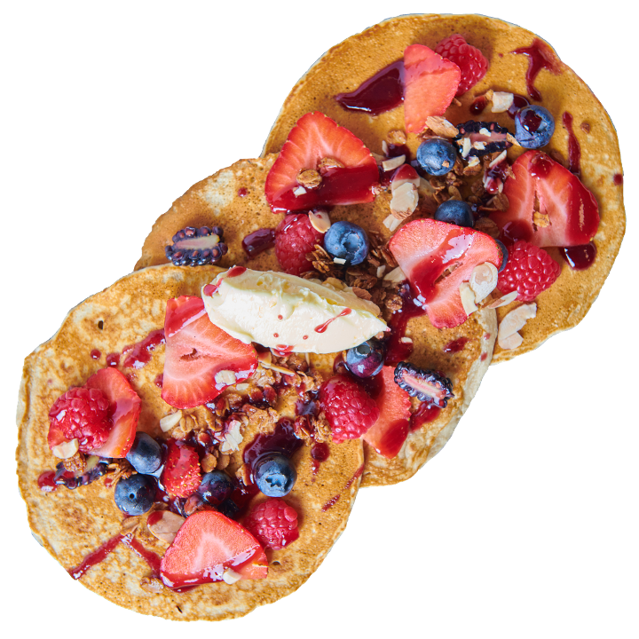 Friday Only: Buckwheat Berry Pancakes + Your Choice of Coffee