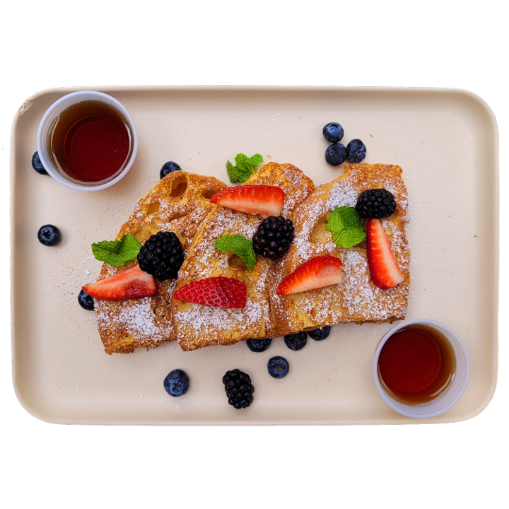 Friday Only: Ciabatta French Toast + Your Choice of Coffee