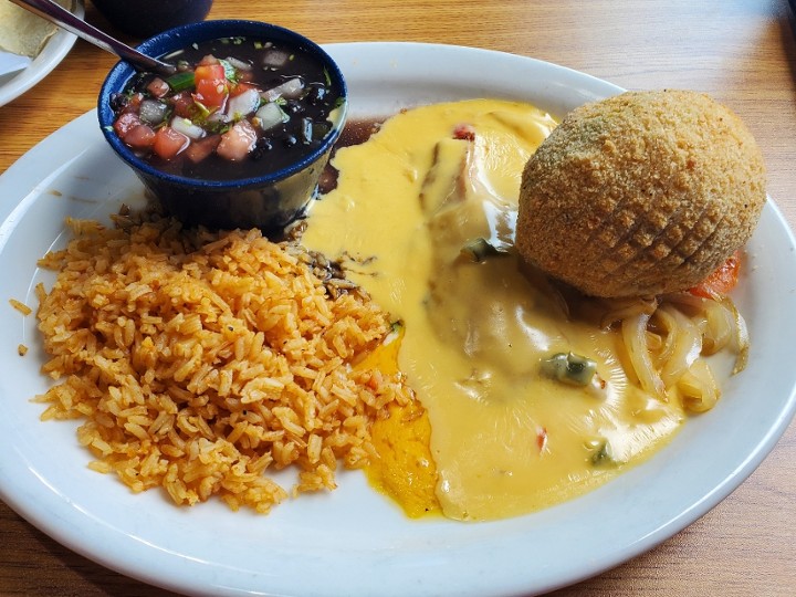 Fried Stuffed Avocado