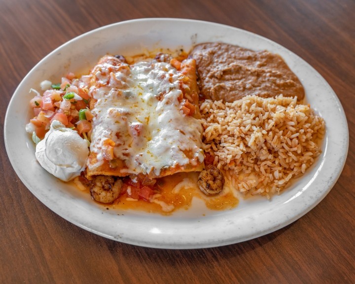 Shrimp Enchiladas