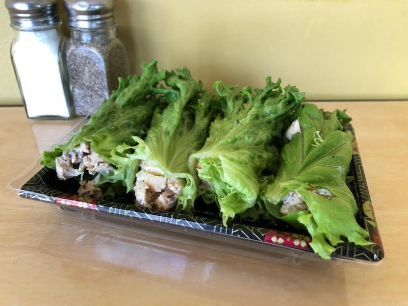 Chicken Salad Lettuce Wraps