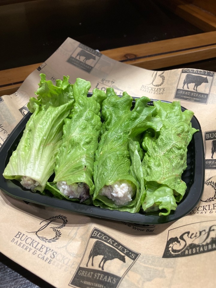 Chicken Salad Lettuce Wraps