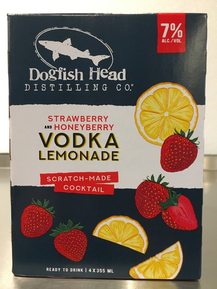 Dogfish Head Strawberry Lemonade Vodka