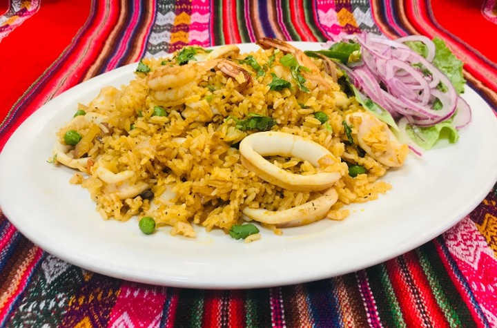 Arroz con Mariscos / Seafood with Rice