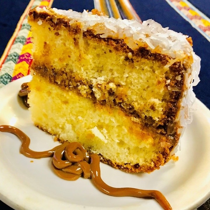 Torta Manjarblanco - Tajada / Manarblanco Cake - Slide