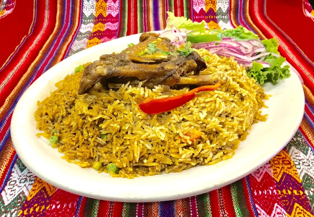 Arroz con Pato / Duck with Green Rice