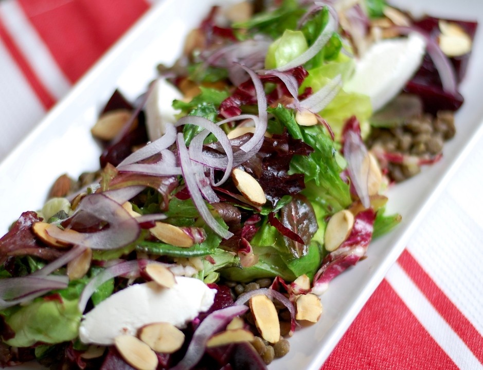 Lentil + Beet Salad