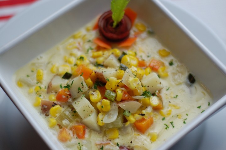 Vegetarian Corn Chowder 8 oz