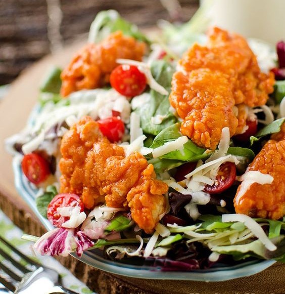 Buffalo Chicken Salad