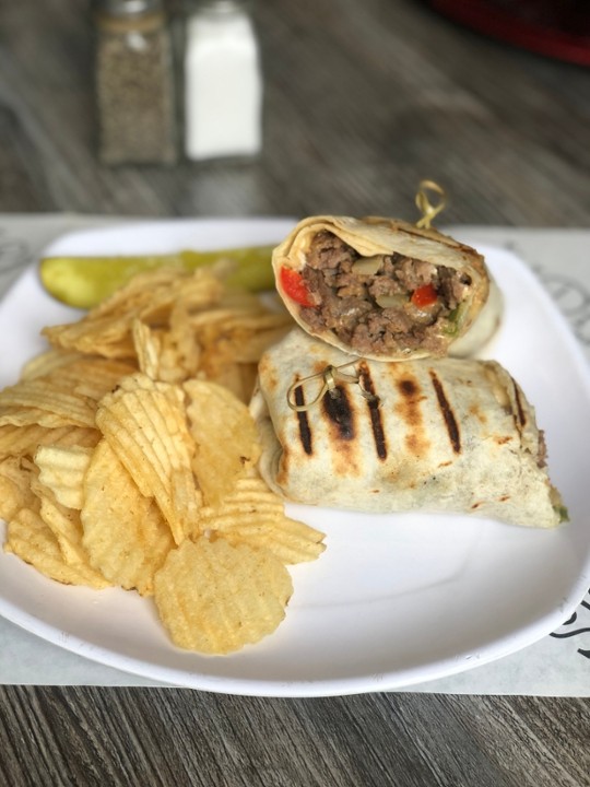 Philly Steak & Beer Cheese Wrap