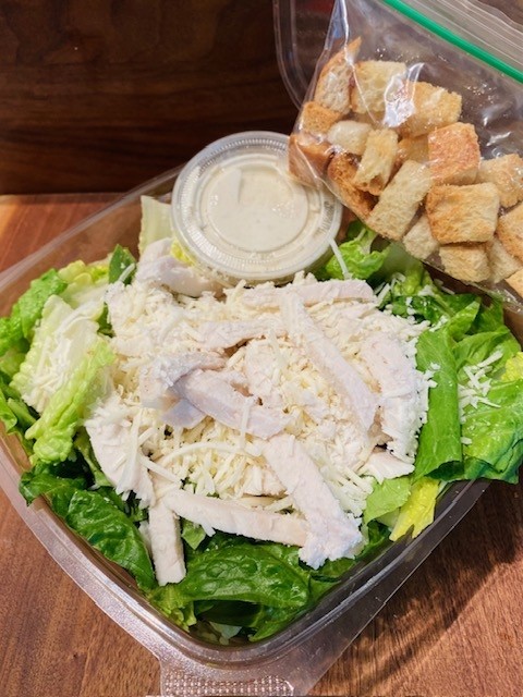 Roast Turkey Caesar Salad