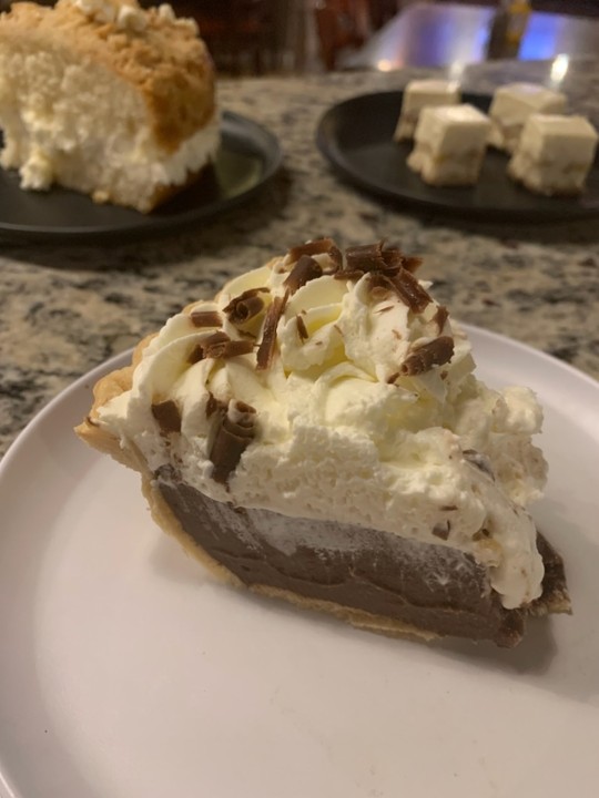 Coconut / Chocolate Cream Pie