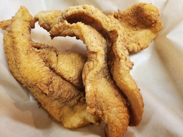 Three piece fried fish