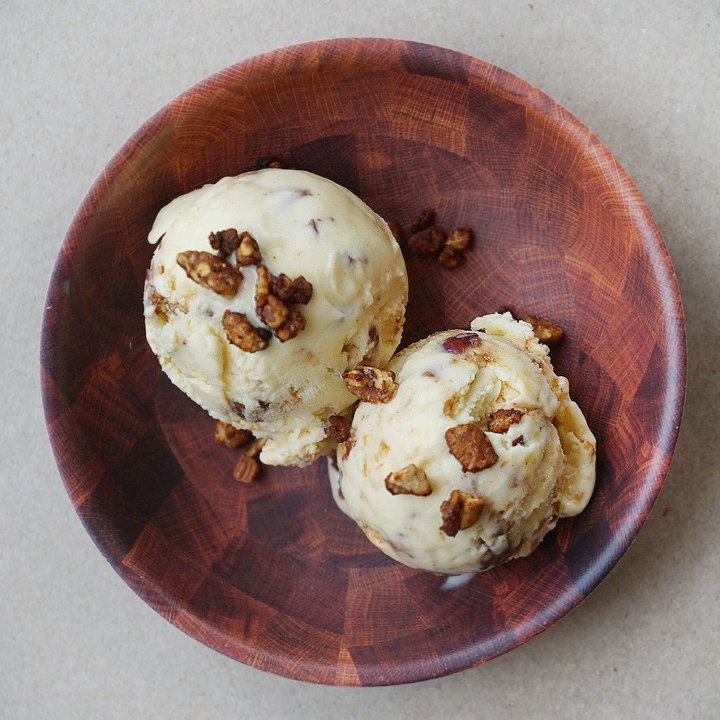 Pecan Rum Date Ice Cream- Pint