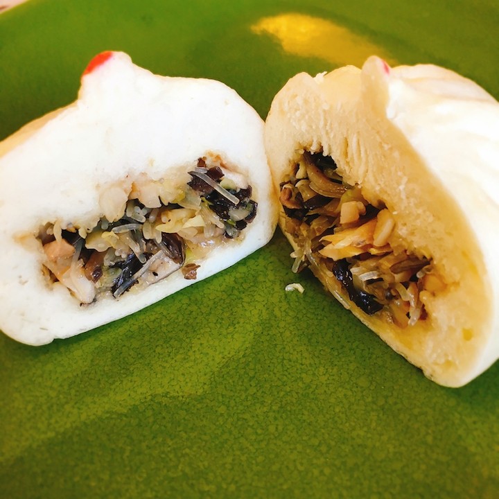 Vegetable steam bun