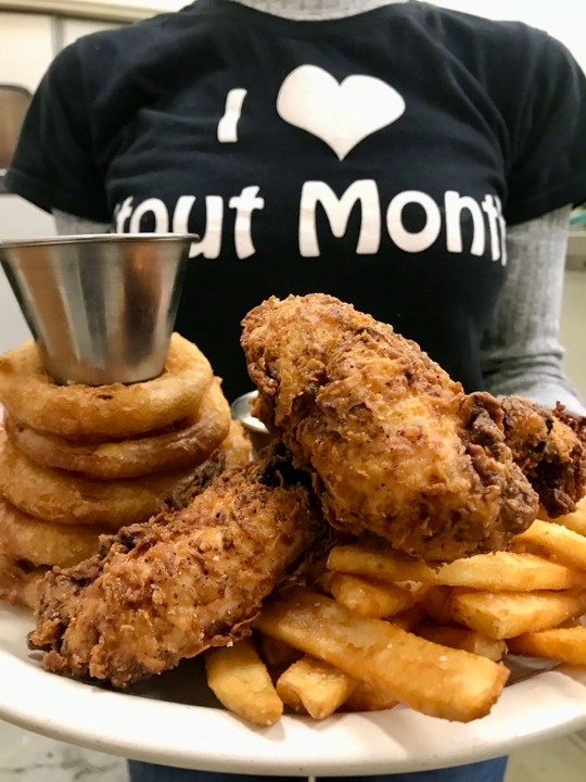 Hand-Breaded Chicken Tender Dinner