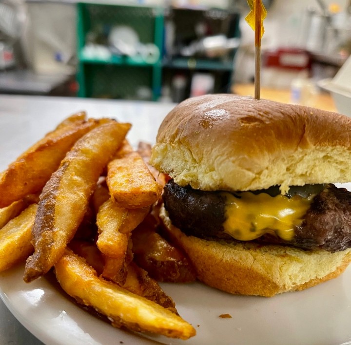 Cheeseburger Slider (one)