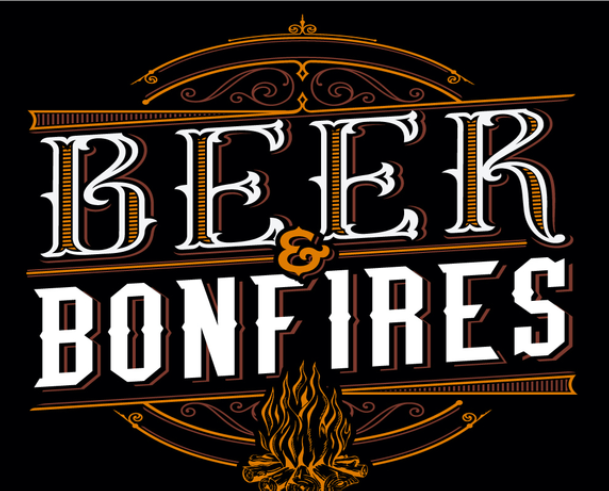 2XL Hoodie Beer & Bonfire