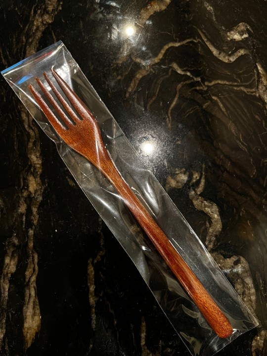 Reusable Wooden Fork (One pc)