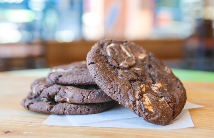 Triple Chocolate Chunk Cookie