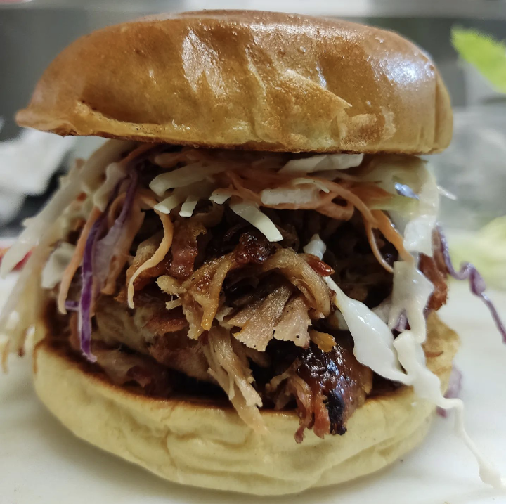 Twin Pulled Pork Sandwiches