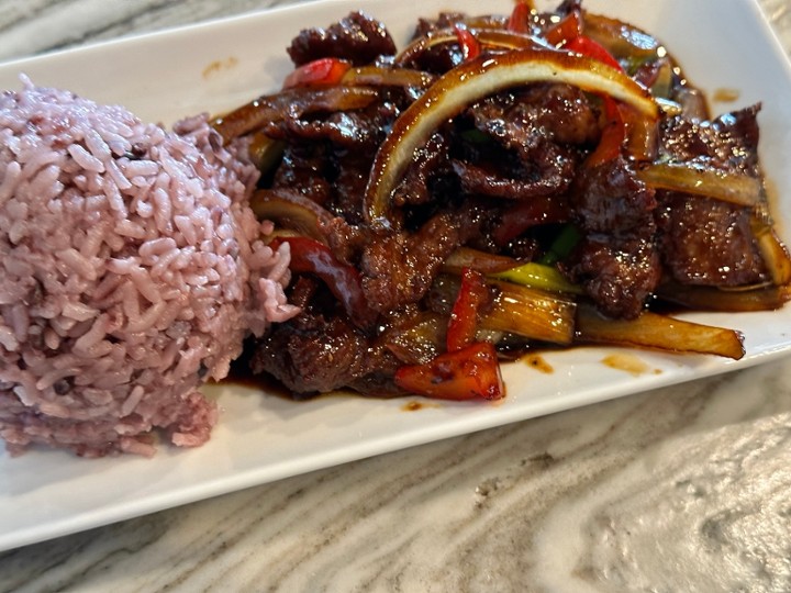 Black Pepper Beef Entree