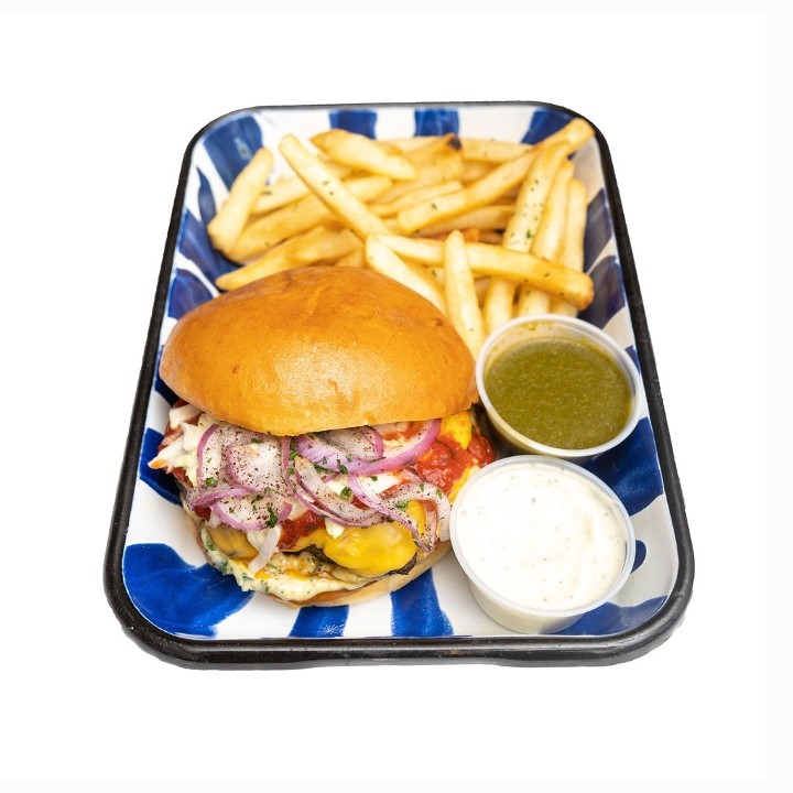 Chapli Kabob Burger Combo