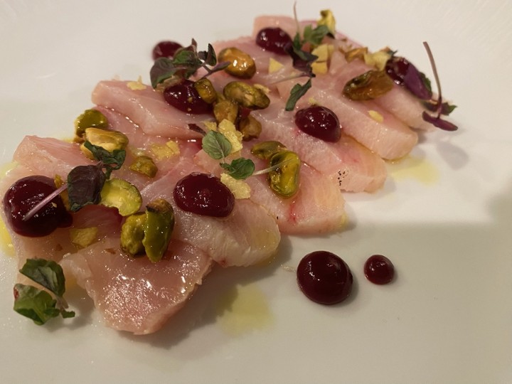 Hamachi Crudo