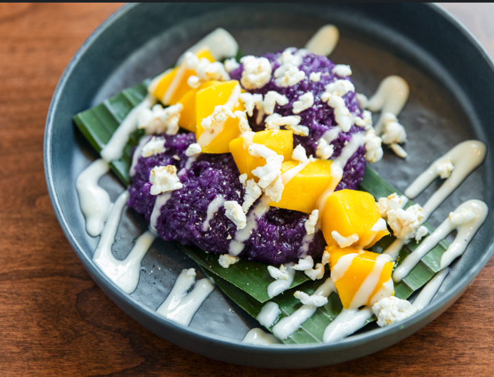 1401 Montrose Blvd. - Mango with Purple Sticky Rice (VG) (GF)