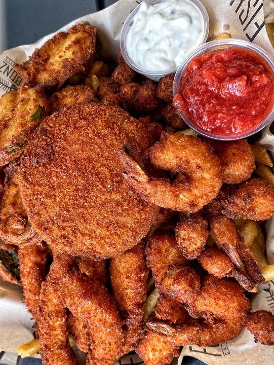 FRIED SEAFOOD PLATTER TO SHARE