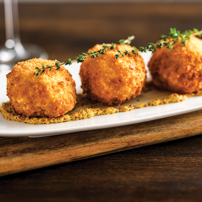 Crispy Stuffed Mushrooms