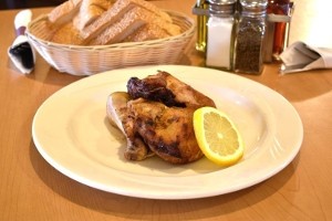 Chicken Riganati with Greek Potatoes
