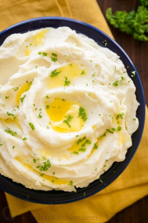 Family Style Mashed Potatoes