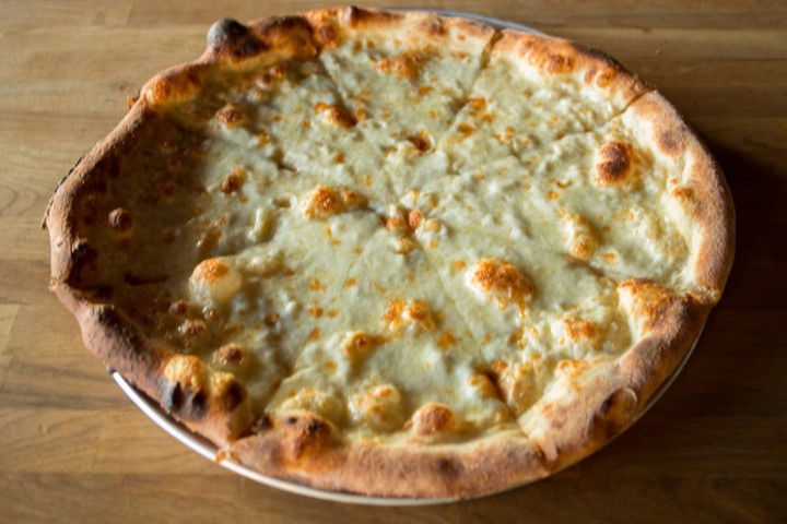 LRG. BYO THREE CHEESE BASE (white pie)