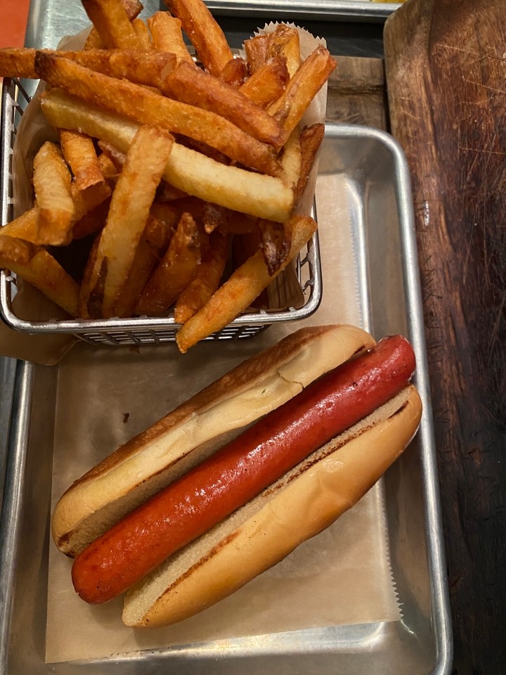 Kids Hot Dog w Fries