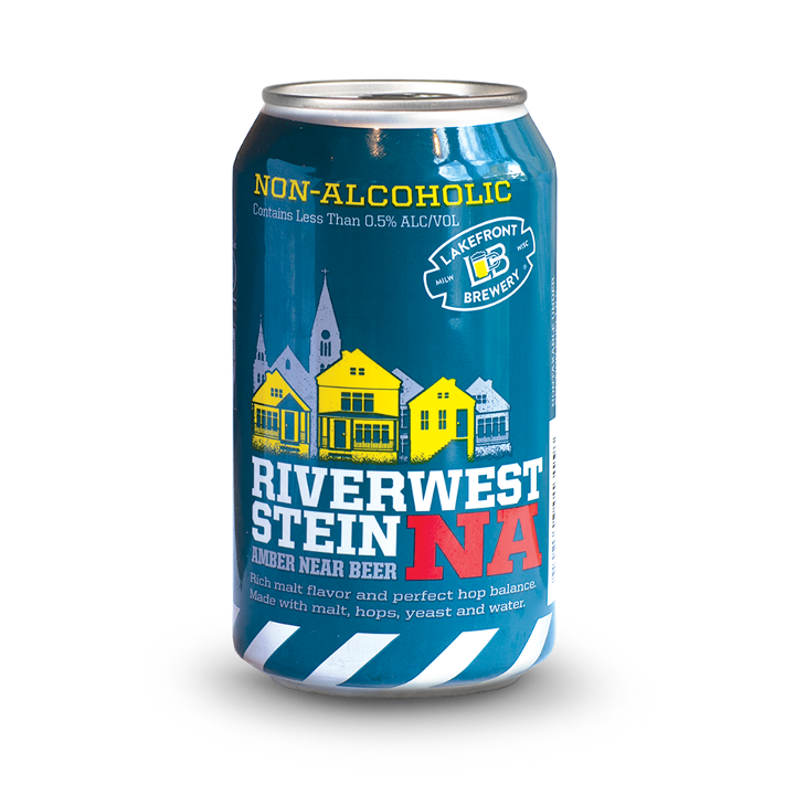 N/A Lakefront Brewery Riverwest Stein - 12 oz Can