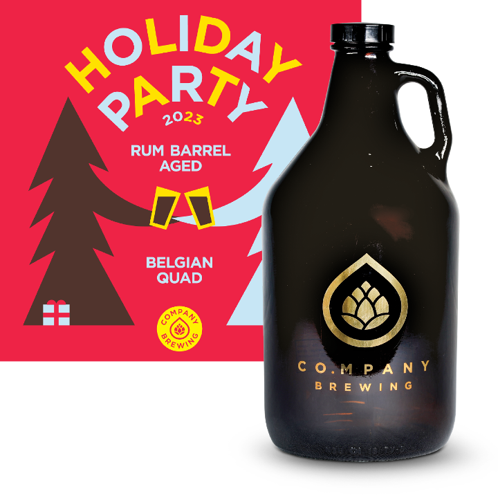 Holiday Party 2023 - 64 oz Growler