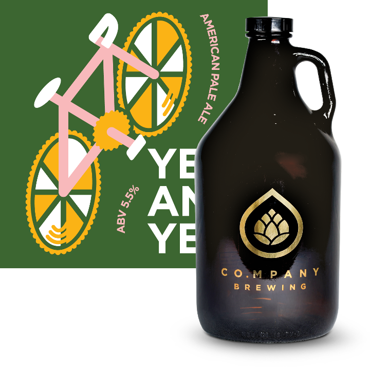 Yes And Yes - 64 oz Growler