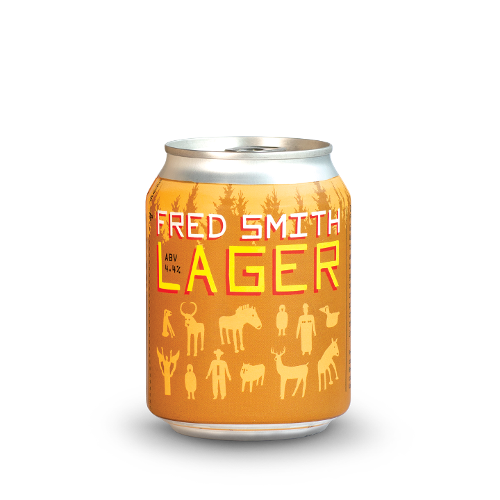Fred Smith Lager - 8.4 oz Can