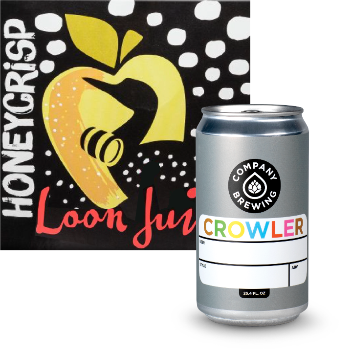 Loon Juice Honeycrisp Hard Cider  - 25.4 oz Crowler
