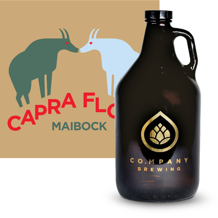 Capra Flora - 64 oz Growler