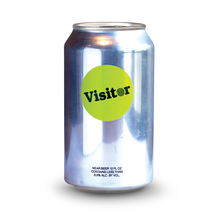 N/A Visitor Hoppy Lager - 12 oz Can