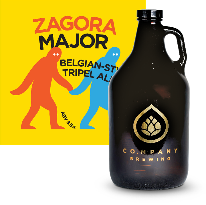 Zagora Major - 64 oz Growler