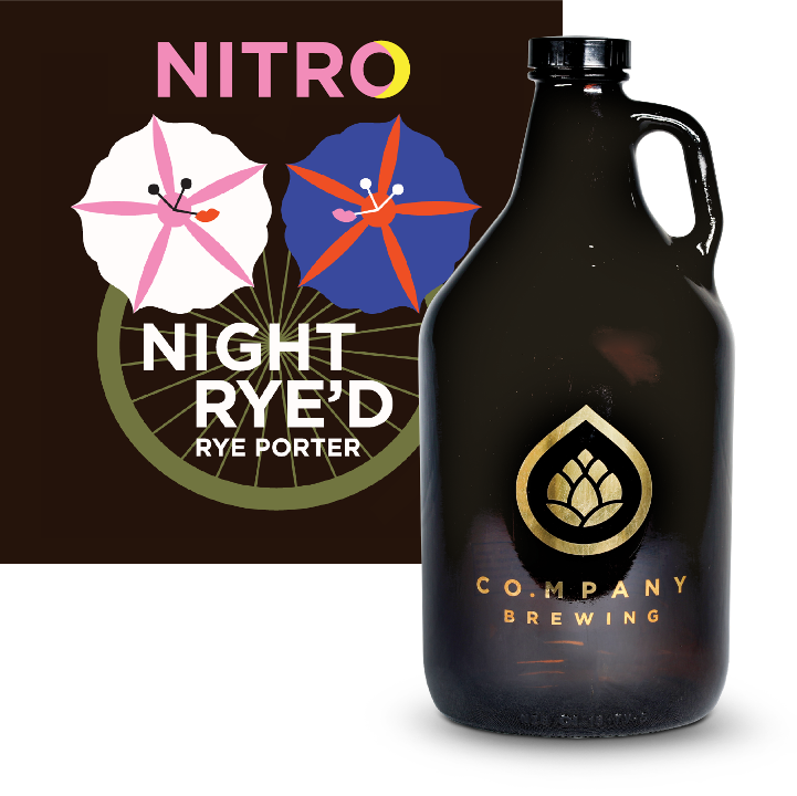 Night Rye'd Nitro - 64 oz Growler