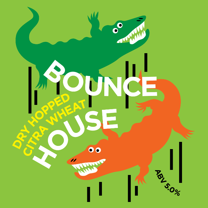 Bounce House - 16 oz Pint